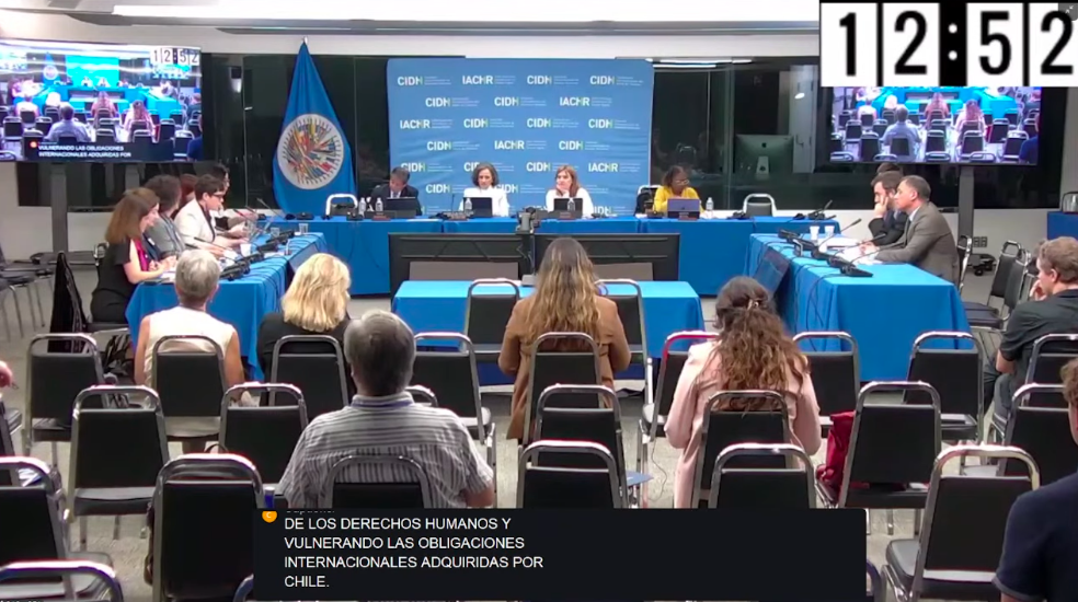 Audiencia temática de la CIDH en Washington D.C.
